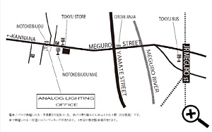 ANALOG LIGHTING OFFICE 周辺地図